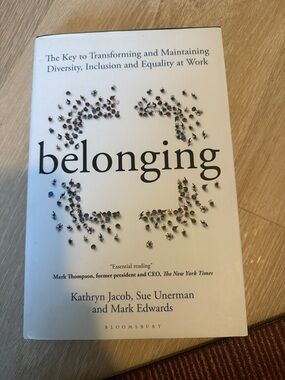 Belonging by Kathryn Jacob - White Hardcover Book